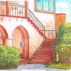 Jigsaw puzzle: Staircase at home