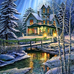 Jigsaw puzzle: Holiday lights