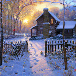 Jigsaw puzzle: Welcome winter!
