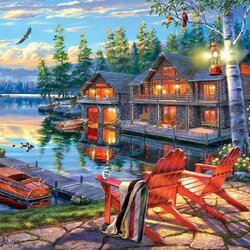 Jigsaw puzzle: On vacation