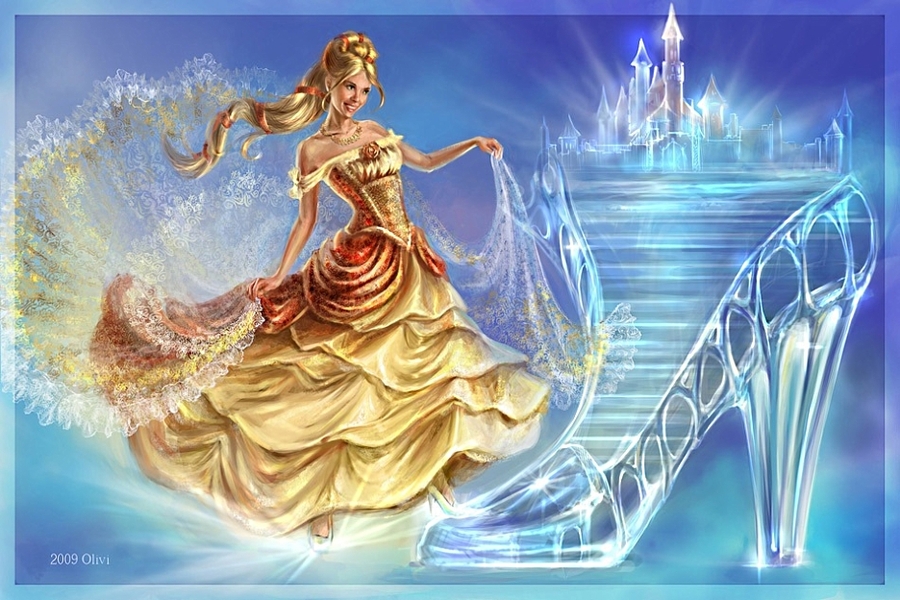 Jigsaw puzzle «glass slipper» solve jigsaw puzzles online PuzzleIt