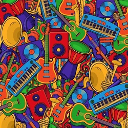 Jigsaw puzzle: Musical instruments