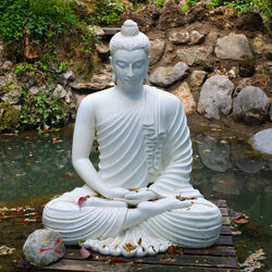 Jigsaw puzzle: Statue of buddha