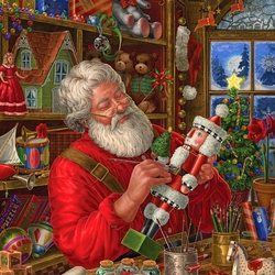 Jigsaw puzzle: Santa's workshop