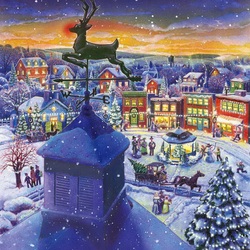 Jigsaw puzzle: Pre-christmas time