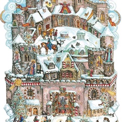 Jigsaw puzzle: Christmas at the castle