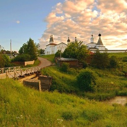 Jigsaw puzzle: View of the Ferapontov Monastery