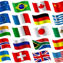 Jigsaw puzzle: Flags