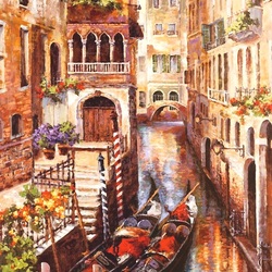 Jigsaw puzzle: By the Venetian porch