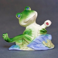 Jigsaw puzzle: Porcelain frog