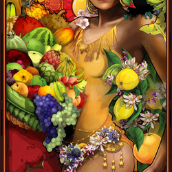 Jigsaw puzzle: Goddess of fruit