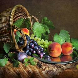 Jigsaw puzzle: Fruit on the table