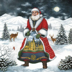 Jigsaw puzzle: Santa at the Biltmore