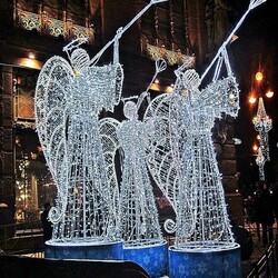 Jigsaw puzzle: Street decor in St. Petersburg for Christmas