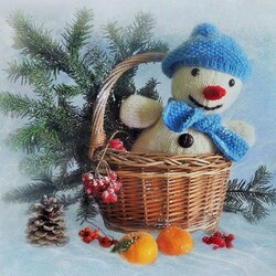 Jigsaw puzzle: The snowman has arrived