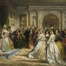 Jigsaw puzzle: Mrs. Washington's reception