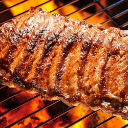 Jigsaw puzzle: Grilled pork ribs