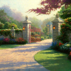 Jigsaw puzzle: The gate to the summer garden