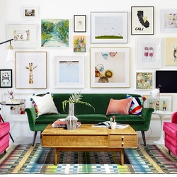 Jigsaw puzzle: Bright living room