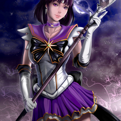 Jigsaw puzzle: Sailor saturn