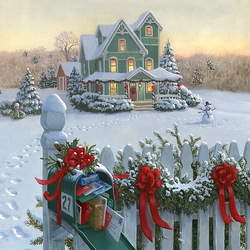 Jigsaw puzzle: Mail for Christmas