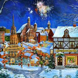 Jigsaw puzzle: Before Christmas