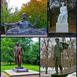 Jigsaw puzzle: Monuments to Yesenin