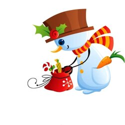 Jigsaw puzzle: Gifts for the snowman