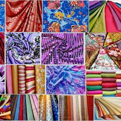 Jigsaw puzzle: Collage of fabric