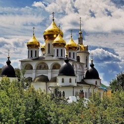 Jigsaw puzzle: Cathedral in Dmitrov