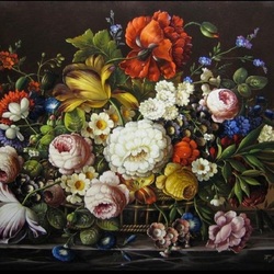 Jigsaw puzzle: Bouquet