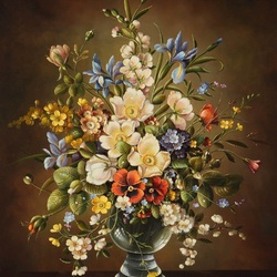 Jigsaw puzzle: Bouquet