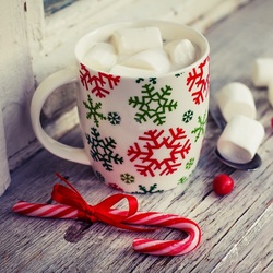 Jigsaw puzzle: A cup of sweet