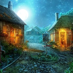 Jigsaw puzzle: Village