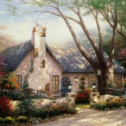 Jigsaw puzzle: Small house