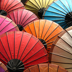 Jigsaw puzzle: Chinese umbrellas