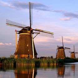 Jigsaw puzzle: Holland. Mill
