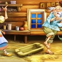 Jigsaw puzzle: The Tale of the Fisherman and the Fish