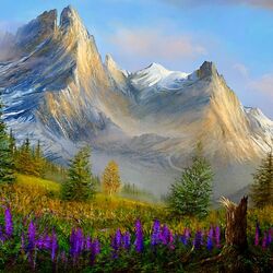 Jigsaw puzzle: The mountains