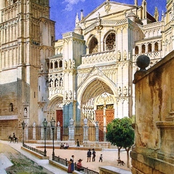 Jigsaw puzzle: Cathedral of Toledo