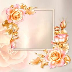 Jigsaw puzzle: Golden roses