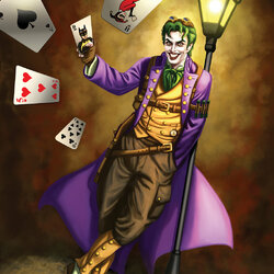 Jigsaw puzzle: Joker (steampunk)