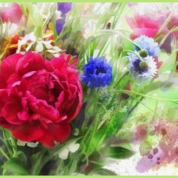 Jigsaw puzzle: Mixed bouquet