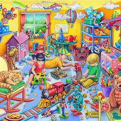 Jigsaw puzzle: In the nursery