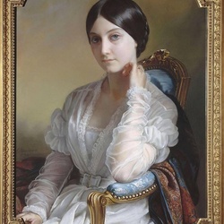 Jigsaw puzzle: Portrait of Madame Léon Riesene