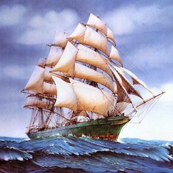 Jigsaw puzzle: Sailing vessel