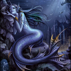 Jigsaw puzzle: Deep Water Mermaid