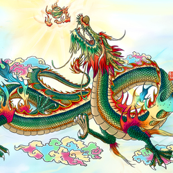 Jigsaw puzzle: Dragon of Fortune