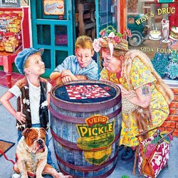 Jigsaw puzzle: Checkers game