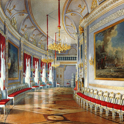 Jigsaw puzzle: Interior of the Gatchina Palace